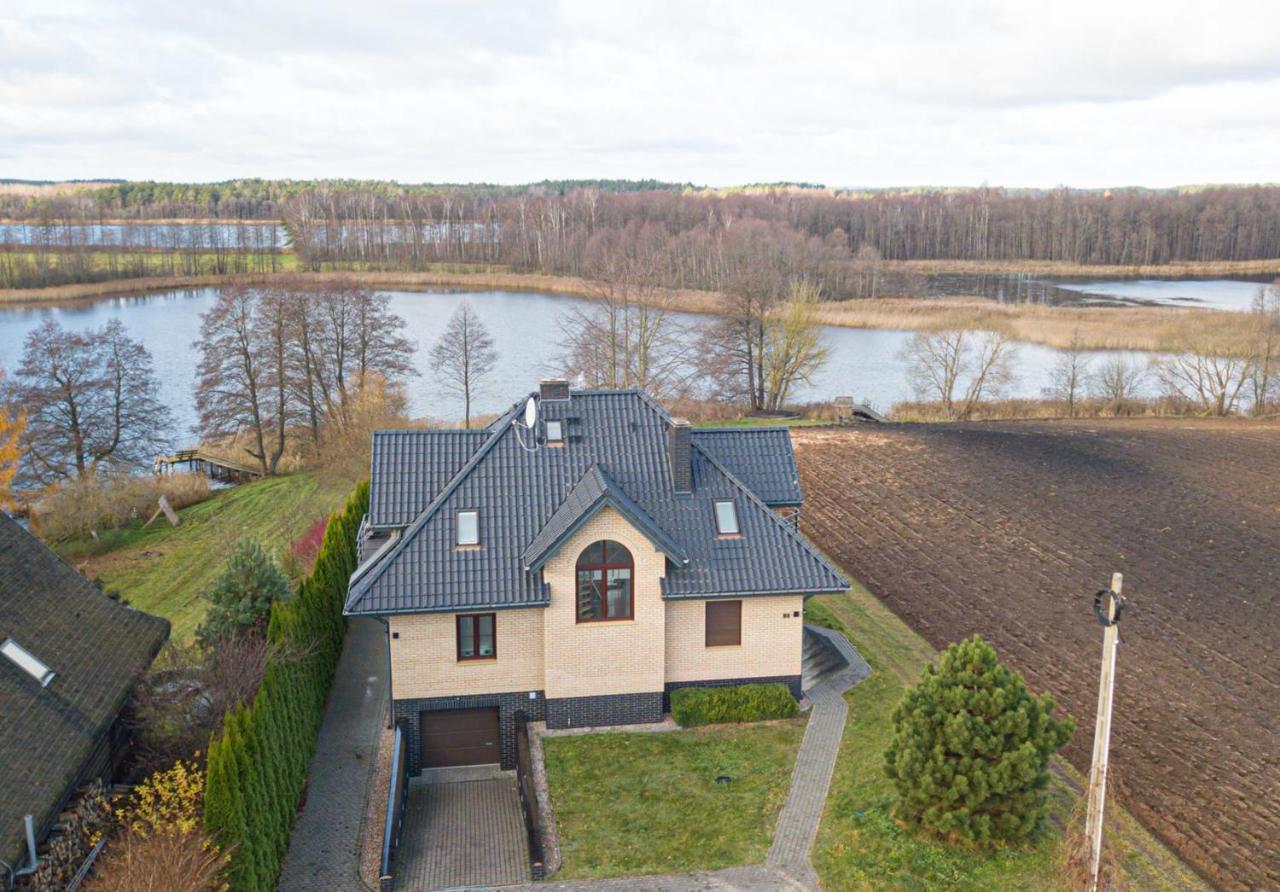 Domwigierski Pl -Jeziorki -Gr- Comfort-Ferienhaus-Polen - Wlasna Linia Brzegowa I Sauna Wysoki Most  ภายนอก รูปภาพ