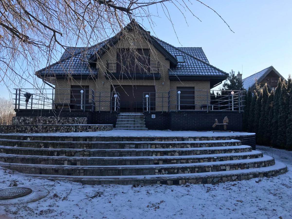 Domwigierski Pl -Jeziorki -Gr- Comfort-Ferienhaus-Polen - Wlasna Linia Brzegowa I Sauna Wysoki Most  ภายนอก รูปภาพ