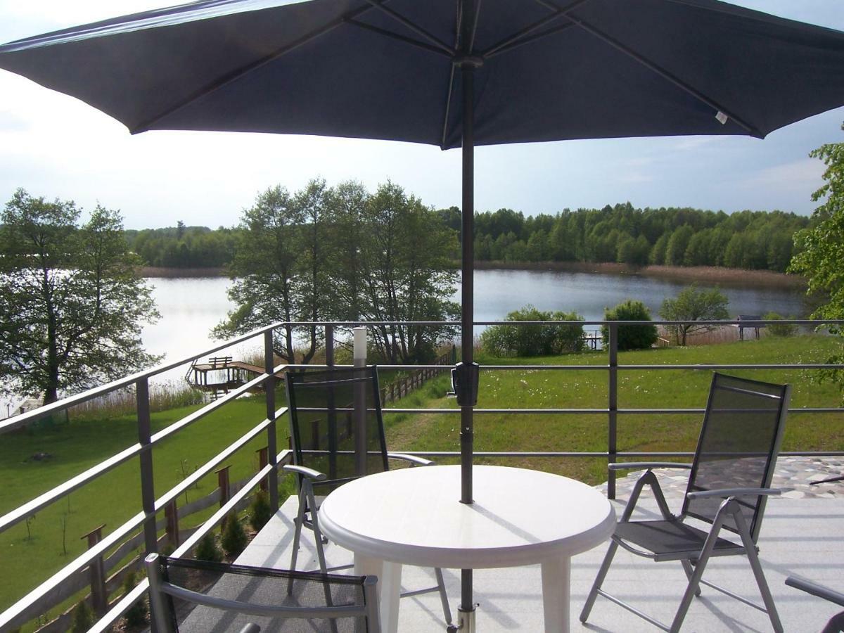 Domwigierski Pl -Jeziorki -Gr- Comfort-Ferienhaus-Polen - Wlasna Linia Brzegowa I Sauna Wysoki Most  ภายนอก รูปภาพ